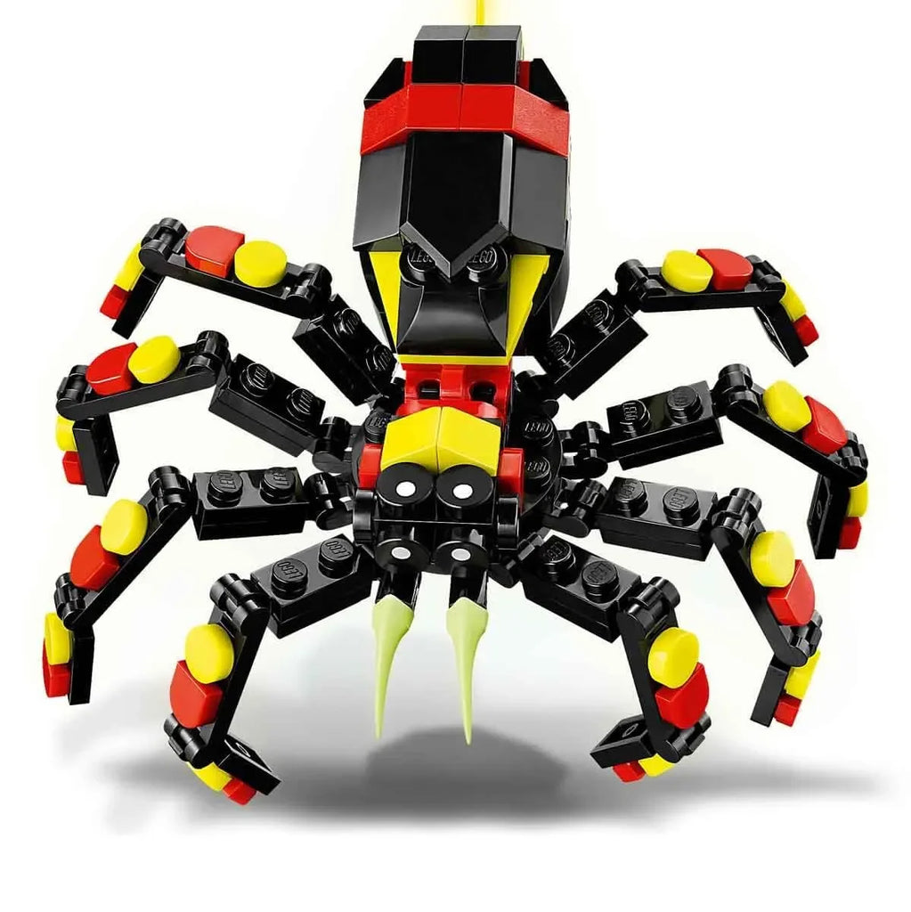 LEGO Creator 31159 Wild Animals: Surprising Spider – 3in1 Animal Building Toy Set for Kids (Ages 7+) - Naivri