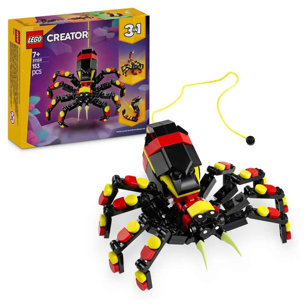 Lego Creator 31159 Wild Animals: Surprising Spider - Naivri