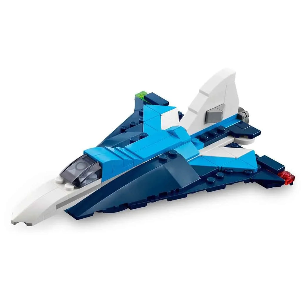 LEGO Creator 31160 Aircraft: Race Plane – 3-in-1 Building Toy Set for Kids 7+ - Naivri