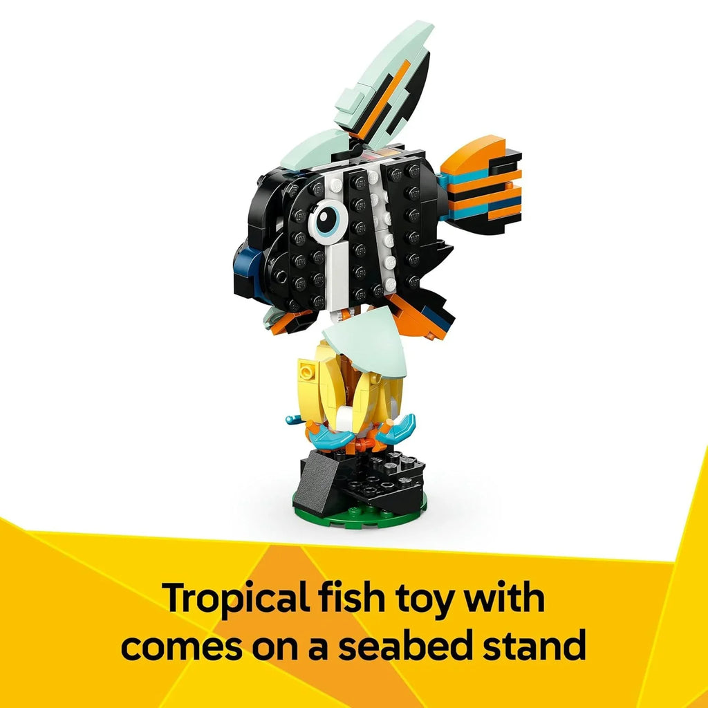 LEGO Creator 31173 Tropical Toucan 3-in-1 Animal Playset – Creative Building Kit for Kids 7+ - Naivri