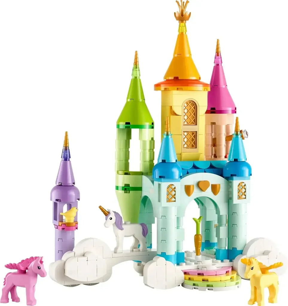 LEGO Creator Unicorn Fantasy 3-in-1 Castle Playset – Magical Building Kit for Kids 8+ - Naivri