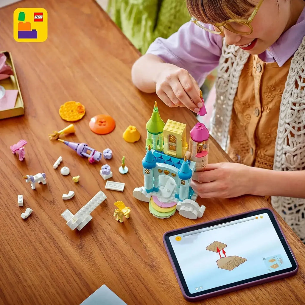 LEGO Creator Unicorn Fantasy 3-in-1 Castle Playset – Magical Building Kit for Kids 8+ - Naivri
