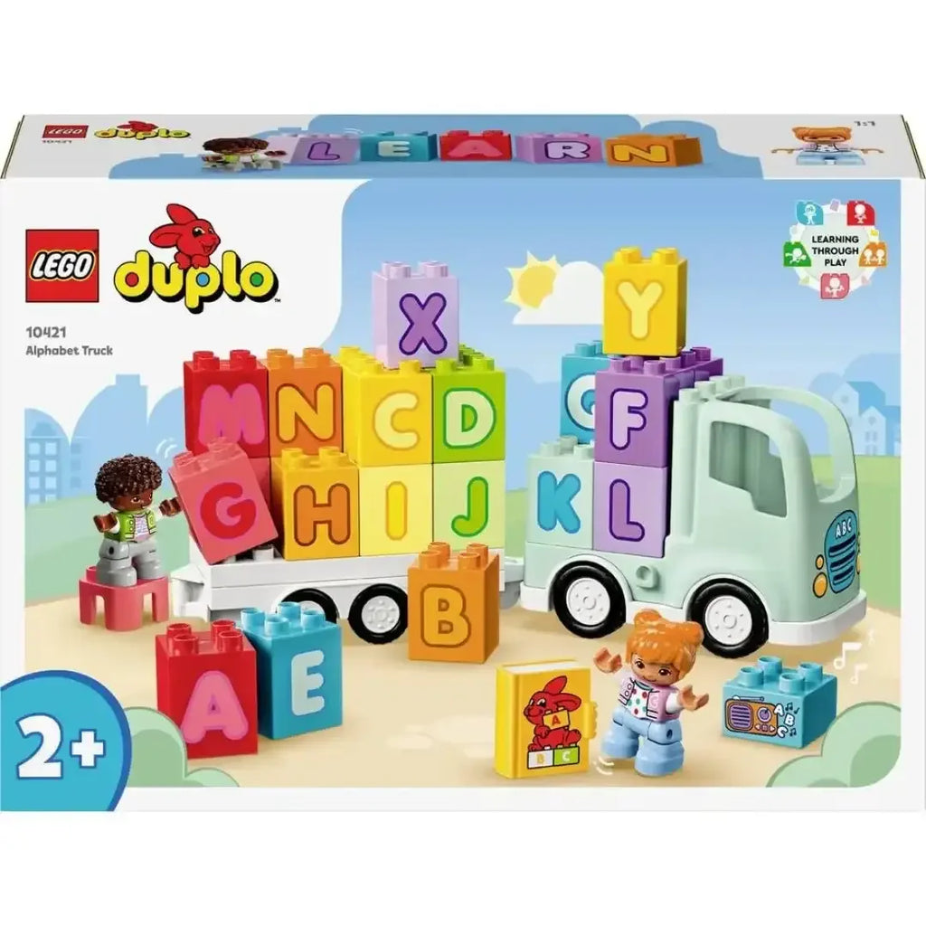 LEGO DUPLO 10421 Alphabet Truck – Early Learning ABC Toy for Toddlers - Naivri