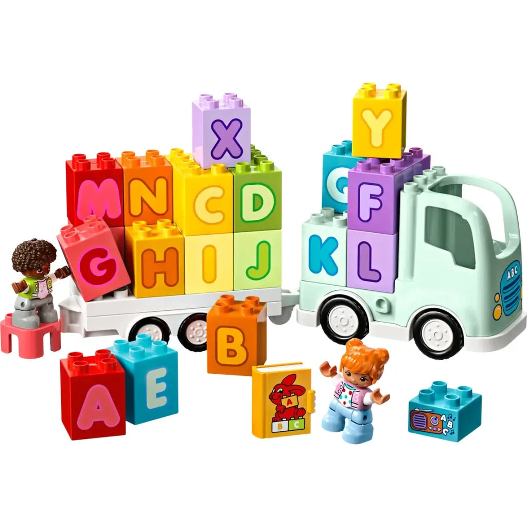 LEGO DUPLO 10421 Alphabet Truck – Early Learning ABC Toy for Toddlers - Naivri