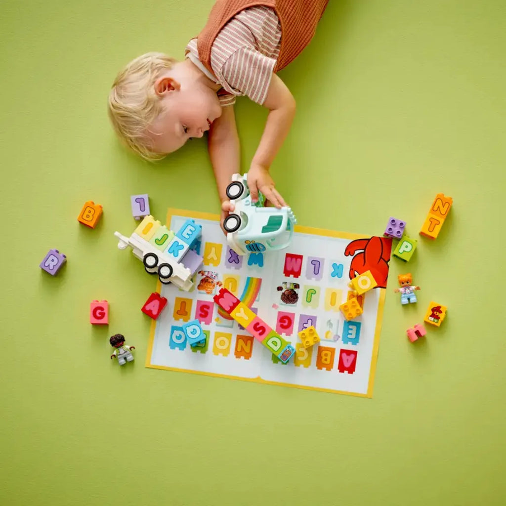 LEGO DUPLO 10421 Alphabet Truck – Early Learning ABC Toy for Toddlers - Naivri