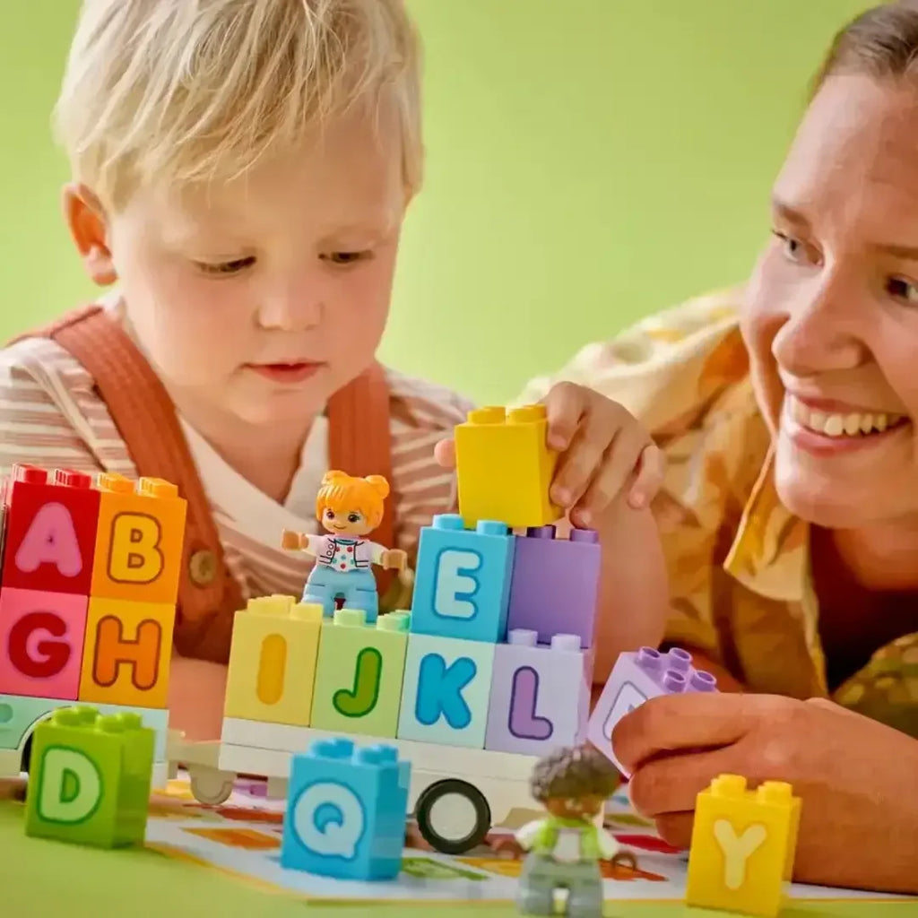 LEGO DUPLO 10421 Alphabet Truck – Early Learning ABC Toy for Toddlers - Naivri