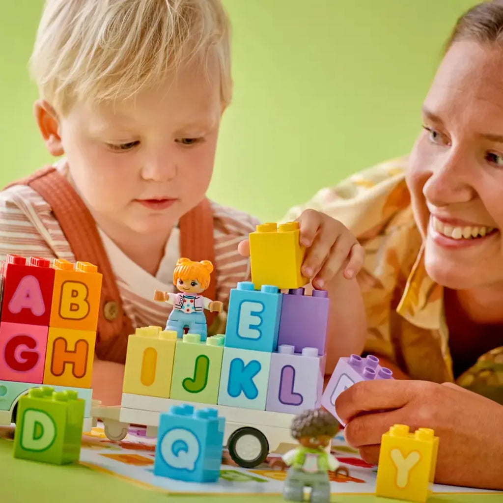 LEGO DUPLO 10421 Alphabet Truck – Early Learning ABC Toy for Toddlers - Naivri
