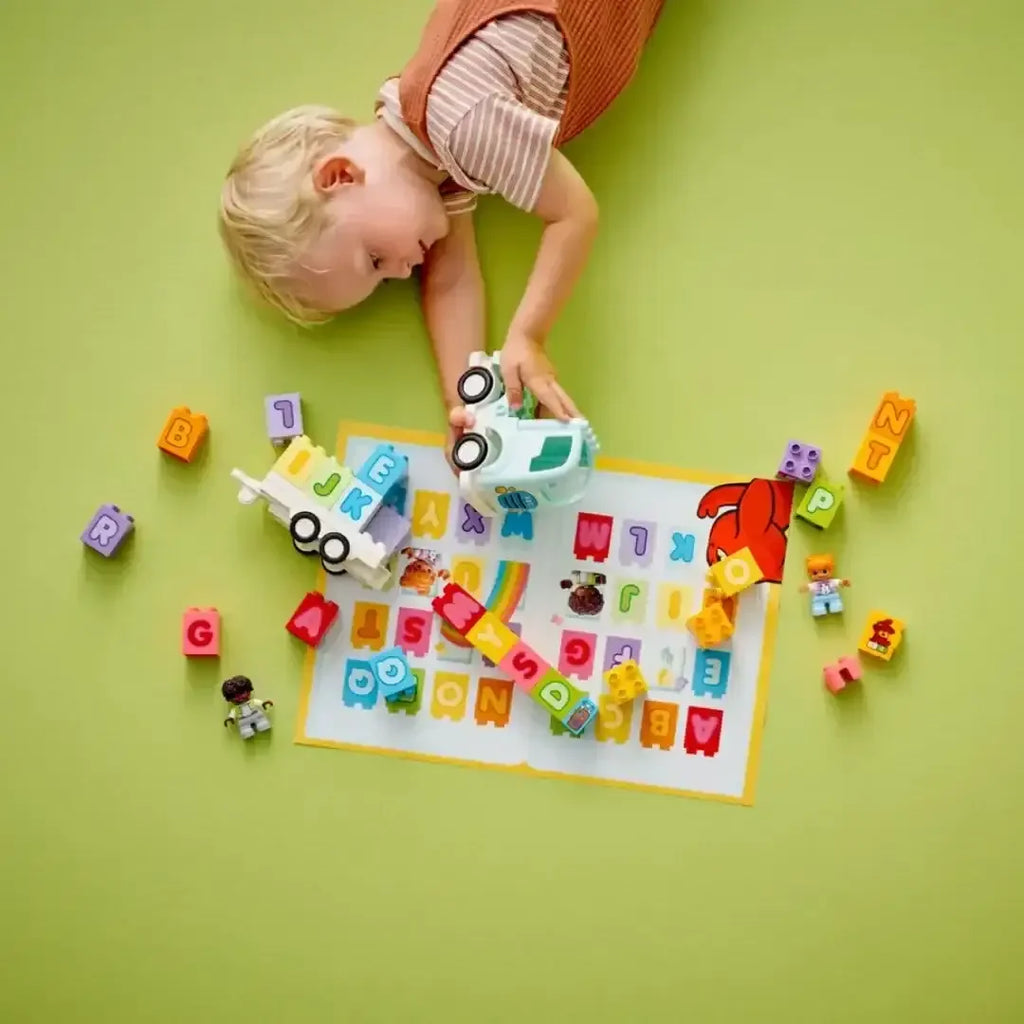 LEGO DUPLO 10421 Alphabet Truck – Early Learning ABC Toy for Toddlers - Naivri