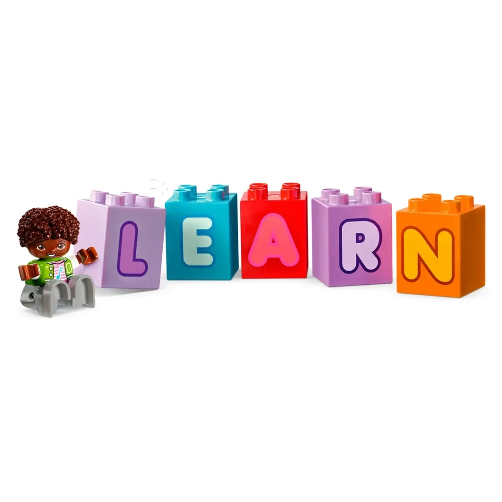 LEGO DUPLO 10421 Alphabet Truck – Early Learning ABC Toy for Toddlers - Naivri