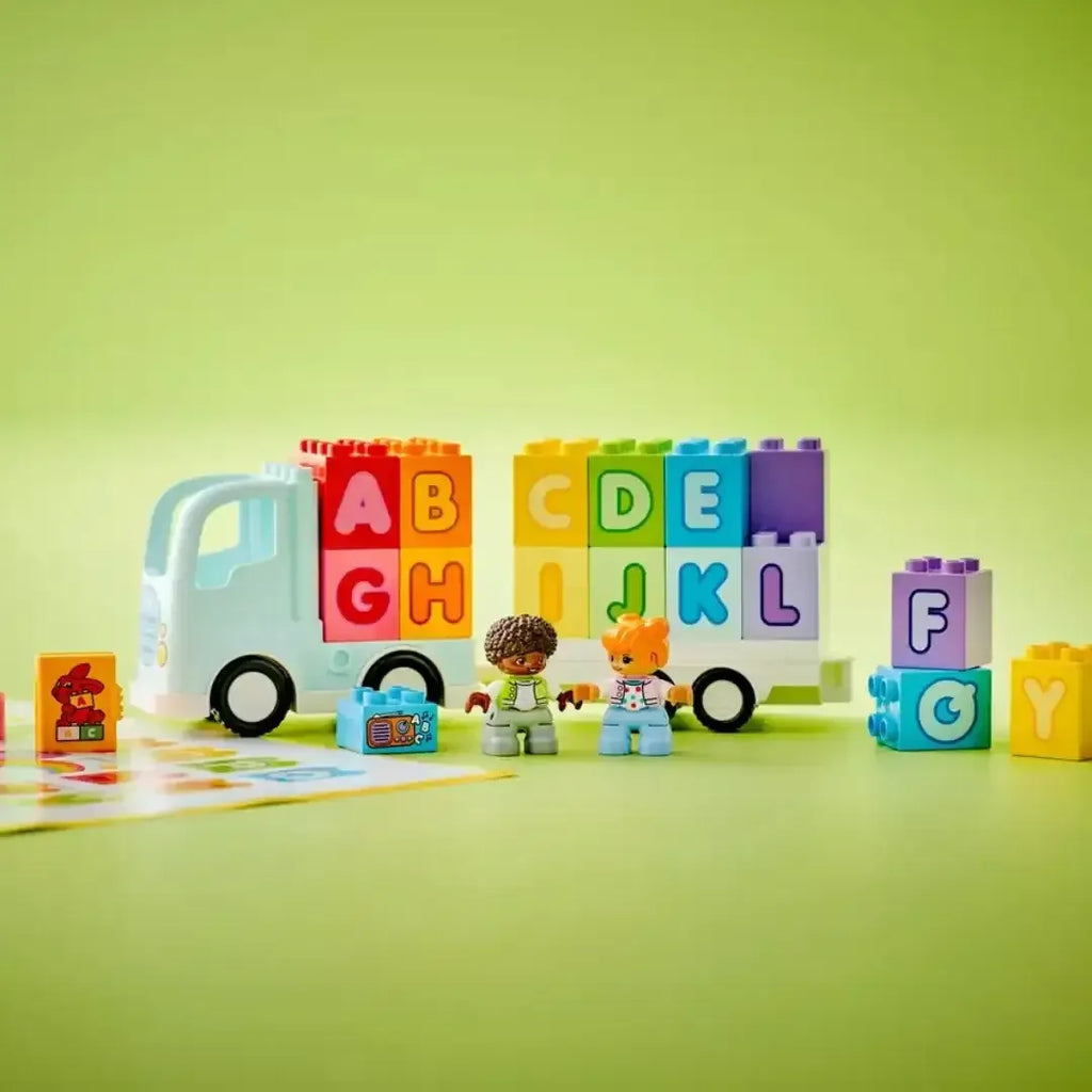 LEGO DUPLO 10421 Alphabet Truck – Early Learning ABC Toy for Toddlers - Naivri