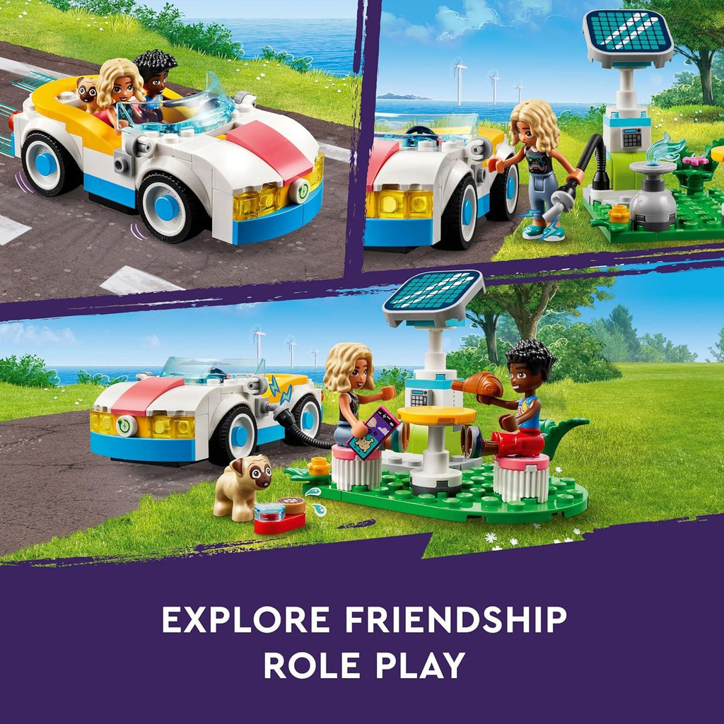 Lego Friends 42609 Electric Car And Charger - Naivri