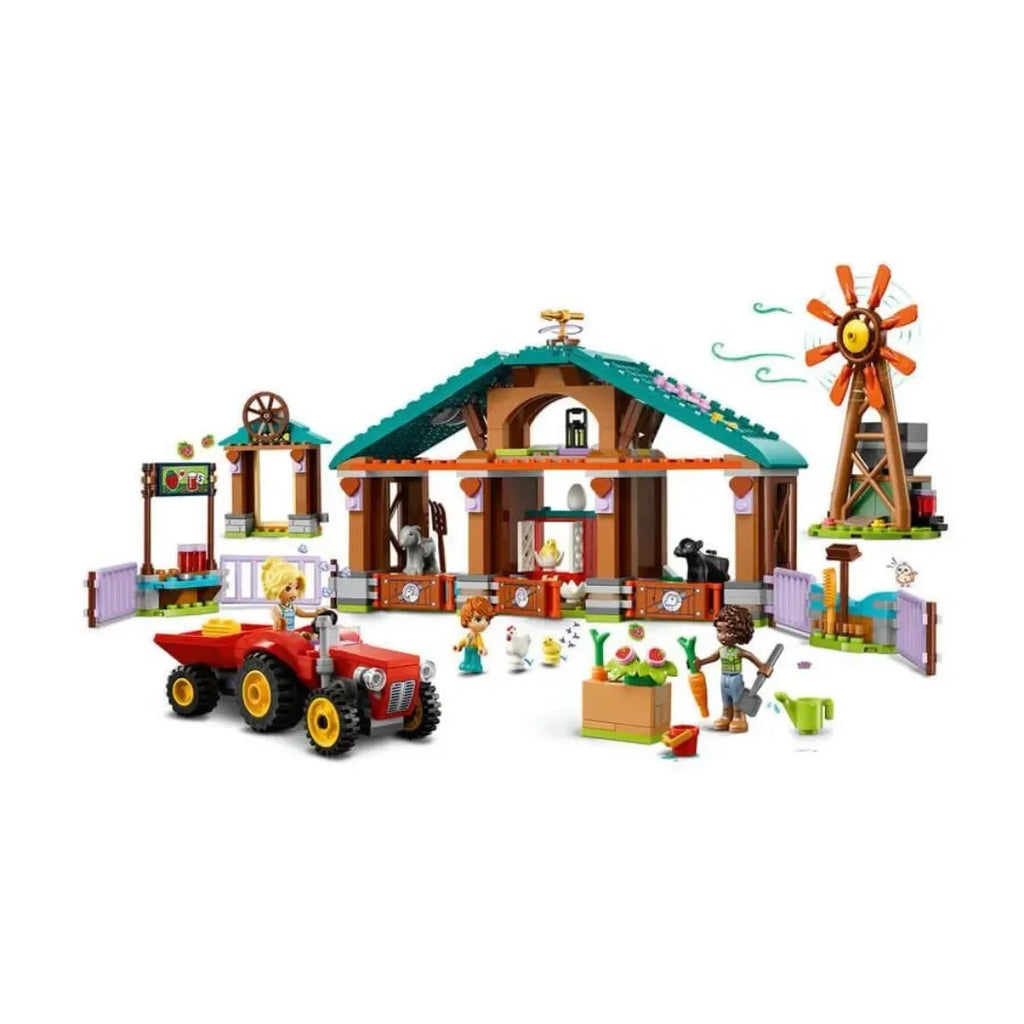 LEGO Friends 42617 Farm Animal Sanctuary Toy Set | Creative Building Kit for Girls and Boys Age 6+ with Mini-Dolls, Tractor, Animals & Accessories | Educational Farm Toy - Naivri