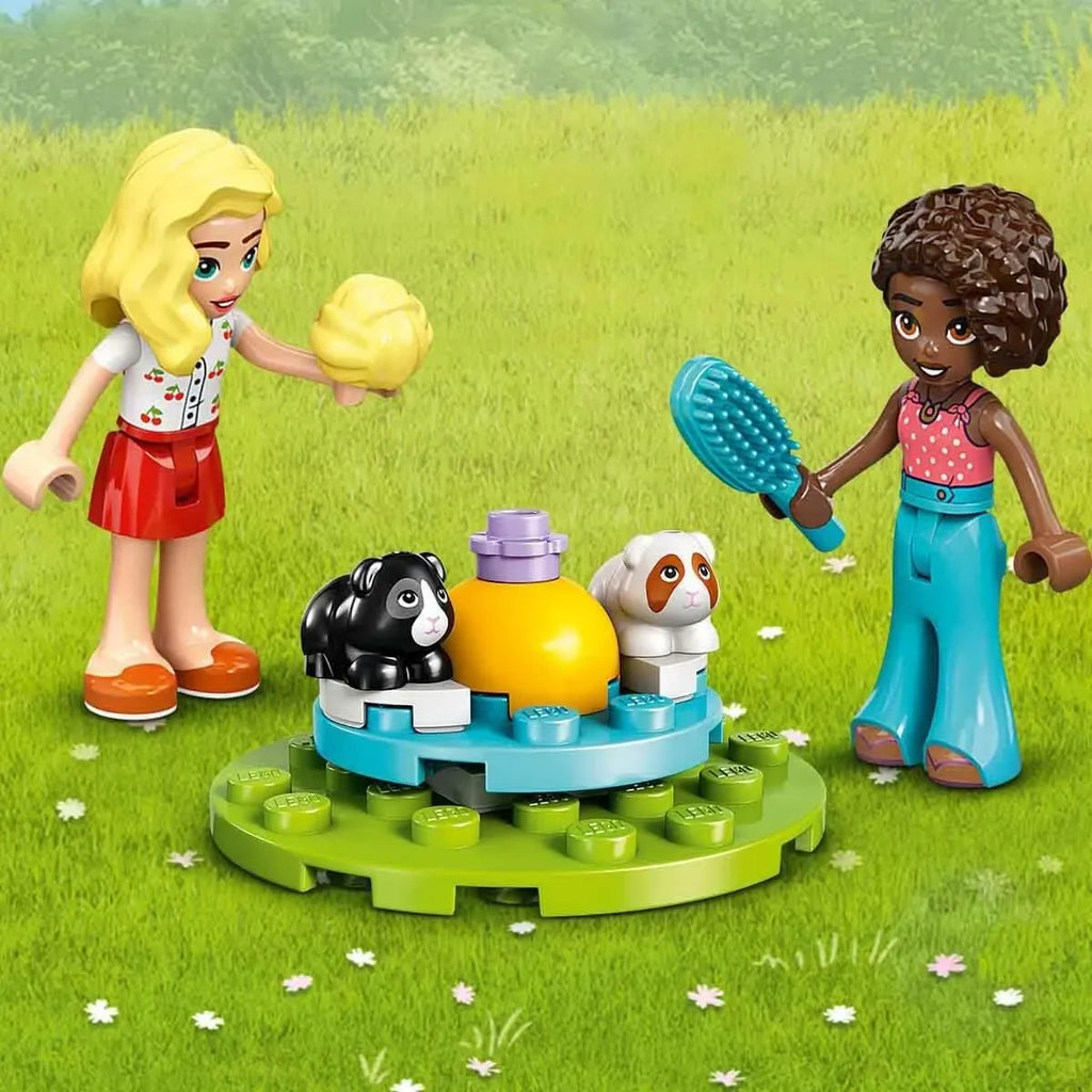 LEGO Friends 42640 Guinea Pig Playground – Animal Playset with Minidolls and Accessories for Kids Age 5+ - Naivri