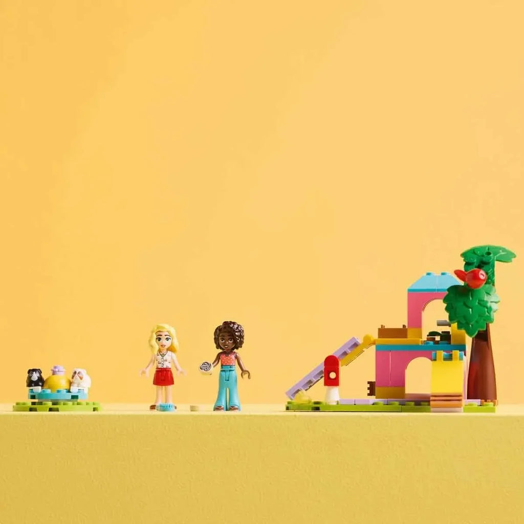 LEGO Friends 42640 Guinea Pig Playground – Animal Playset with Minidolls and Accessories for Kids Age 5+ - Naivri