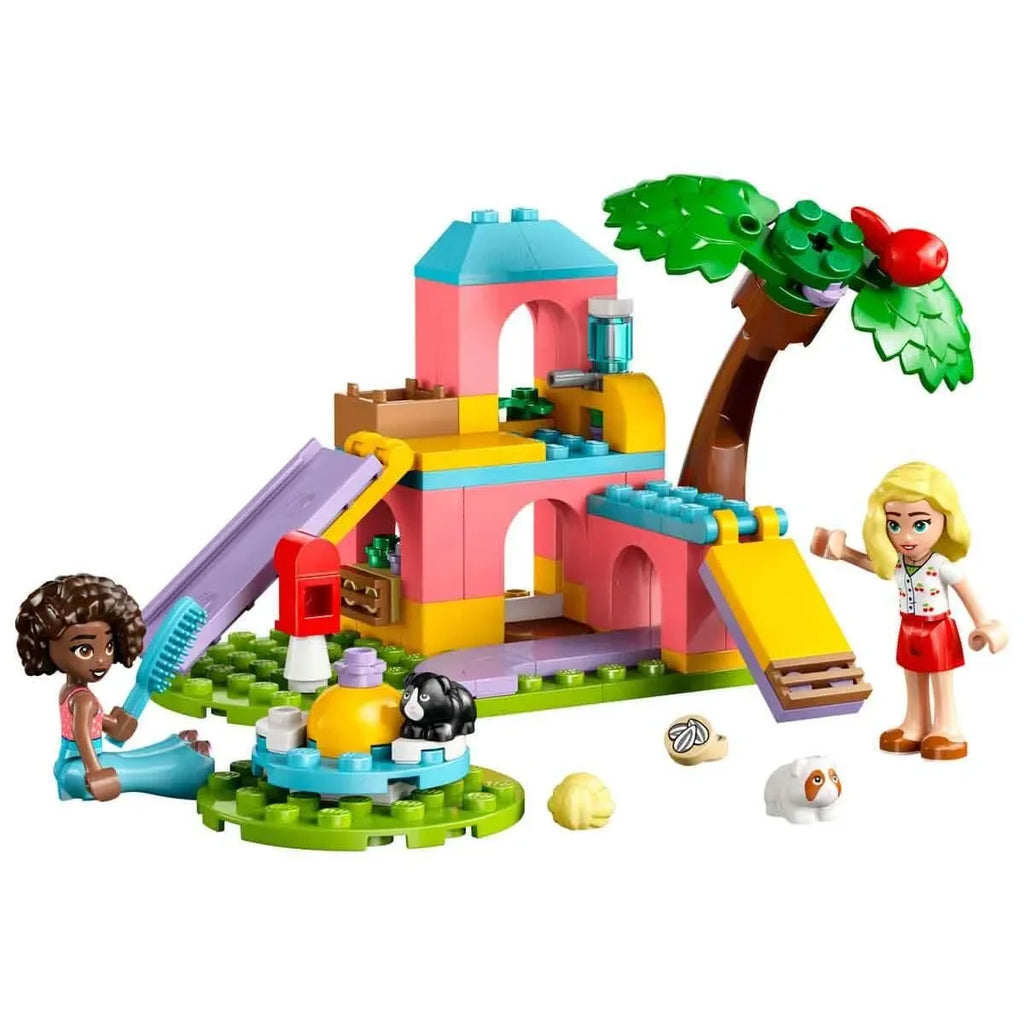 LEGO Friends 42640 Guinea Pig Playground – Animal Playset with Minidolls and Accessories for Kids Age 5+ - Naivri