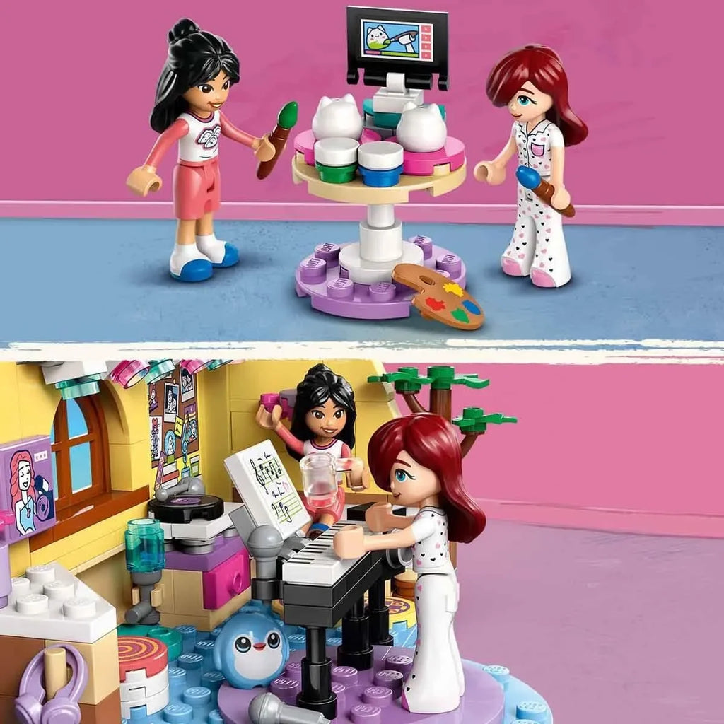 LEGO Friends 42647 Paisley's Room – Creative Bedroom Playset for Kids 6+, with Minidolls, Bunny Pet, Art & Music Accessories, Hidden Diary, Gift for Girls & Boys Who Love Imaginative Storytelling - Naivri