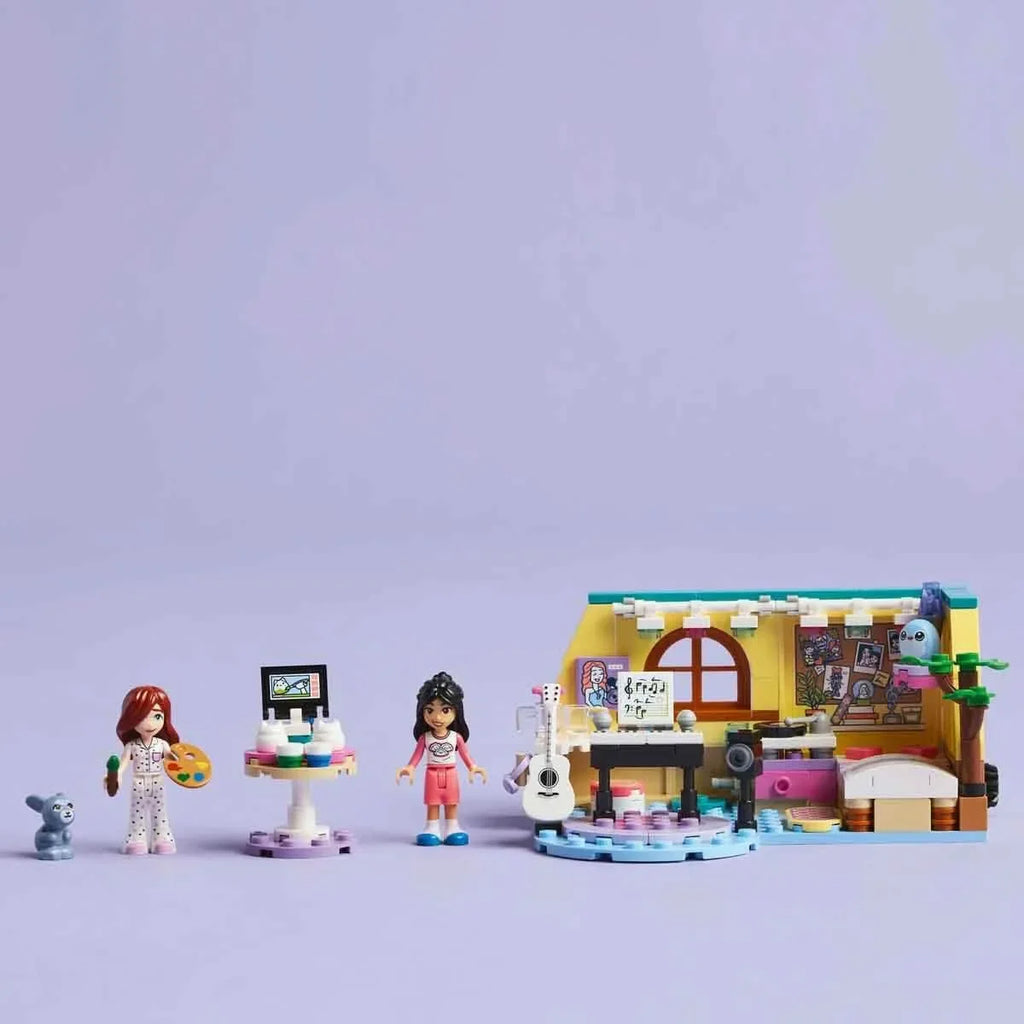 LEGO Friends 42647 Paisley's Room – Creative Bedroom Playset for Kids 6+, with Minidolls, Bunny Pet, Art & Music Accessories, Hidden Diary, Gift for Girls & Boys Who Love Imaginative Storytelling - Naivri