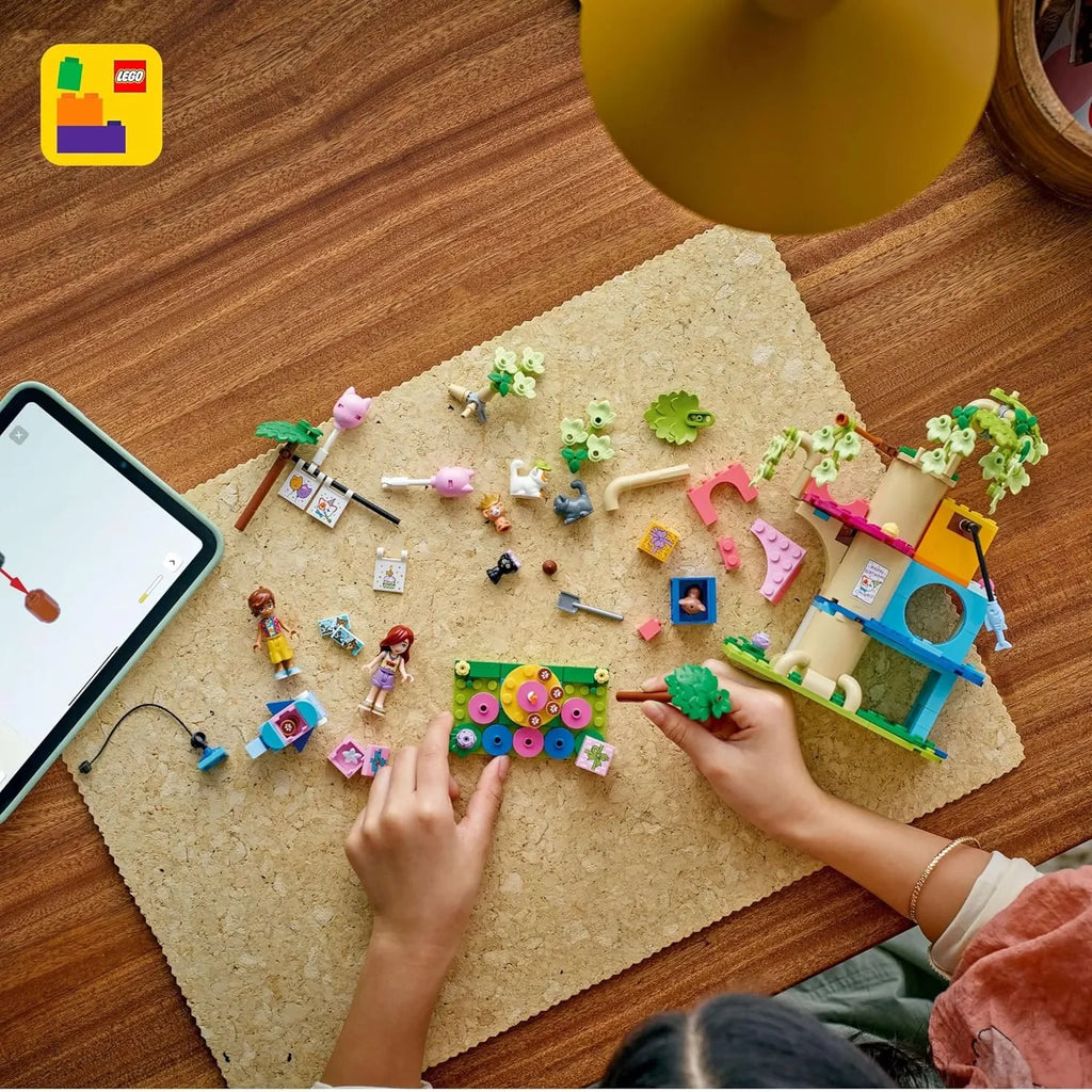 Lego Friends Cat Birthday Party & Tree House 42666 | Creative Cat-Lover’s Gift Set - Naivri