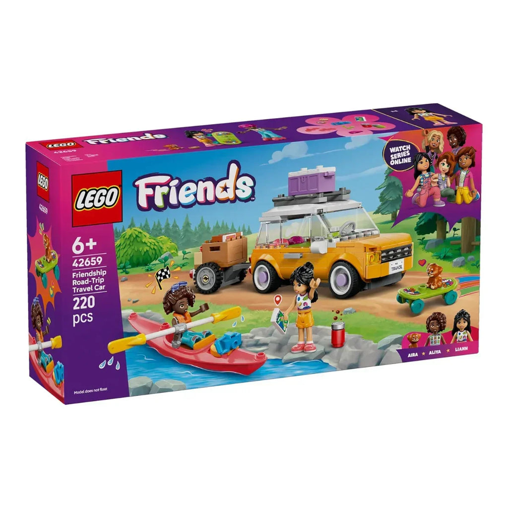 Lego Friends Friendship Road-Trip Travel Car Building Set 42659 – Fun-Filled Adventure for Kids Who Love Pretend Play - Naivri