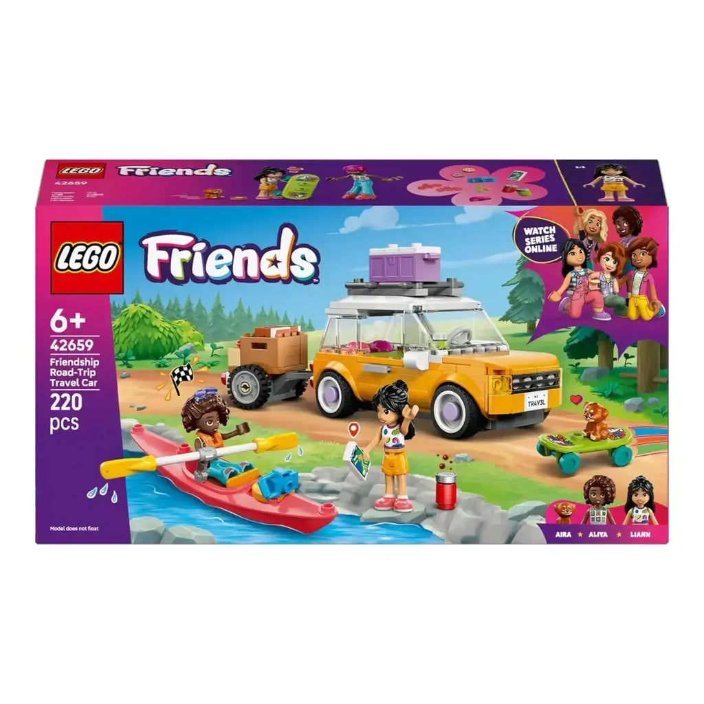 Lego Friends Friendship Road-Trip Travel Car Building Set 42659 – Fun-Filled Adventure for Kids Who Love Pretend Play - Naivri