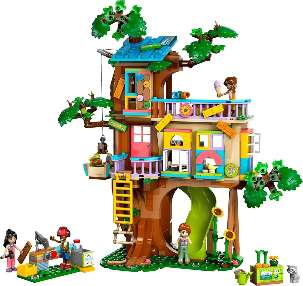 LEGO Friends Friendship Tree House 42652 Creative Hangout Set – Nature Play & Role-Play Fun for Ages 8+ - Naivri