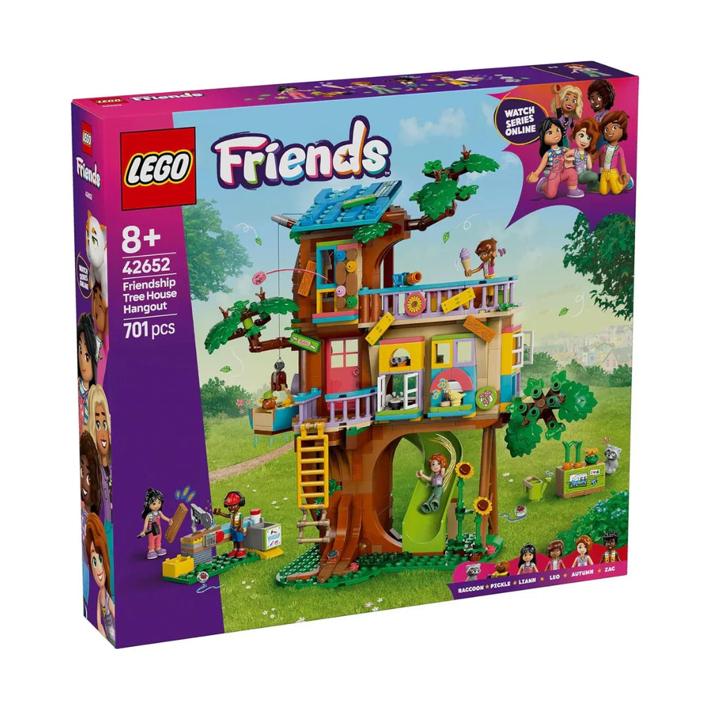LEGO Friends Friendship Tree House 42652 Creative Hangout Set – Nature Play & Role-Play Fun for Ages 8+ - Naivri