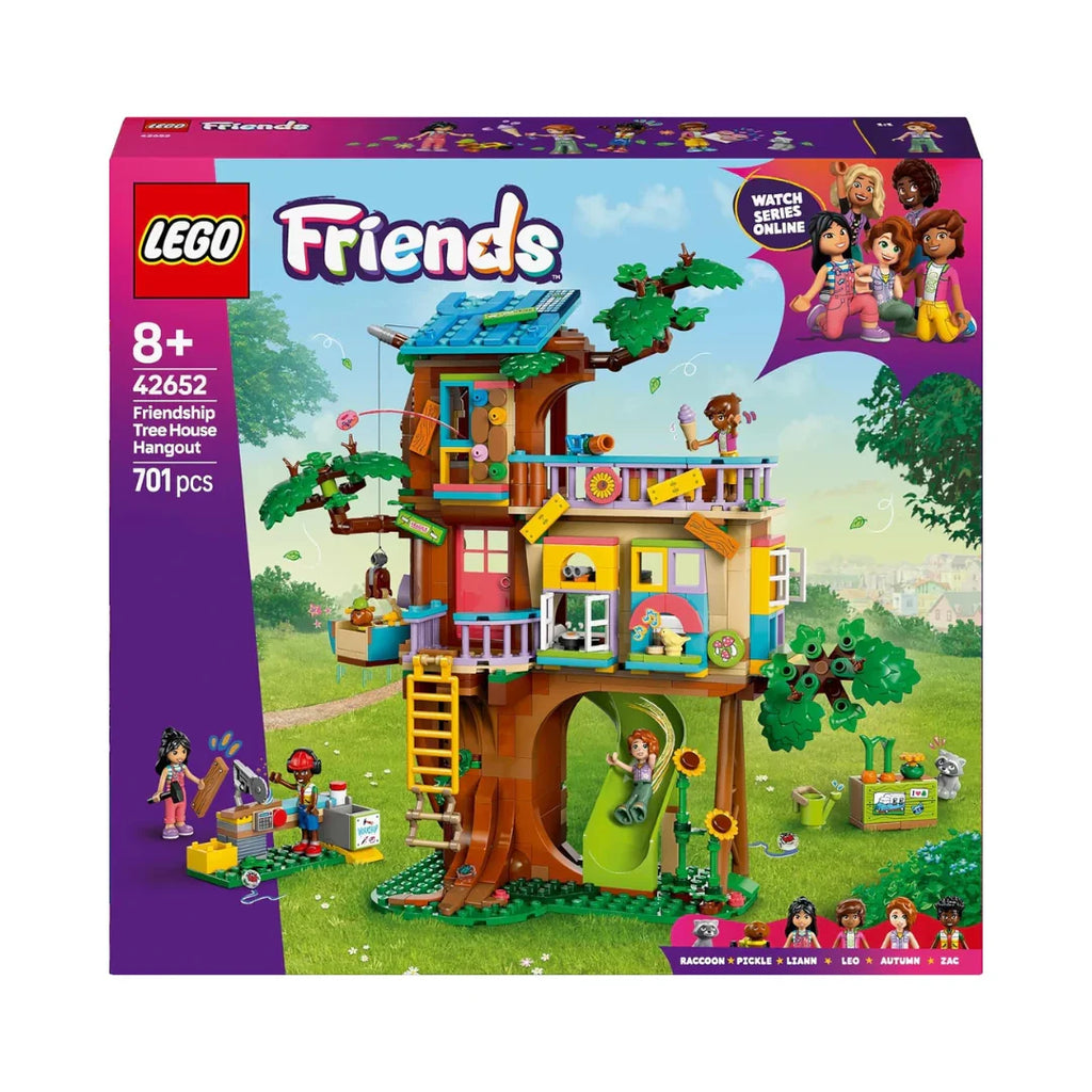 LEGO Friends Friendship Tree House 42652 Creative Hangout Set – Nature Play & Role-Play Fun for Ages 8+ - Naivri