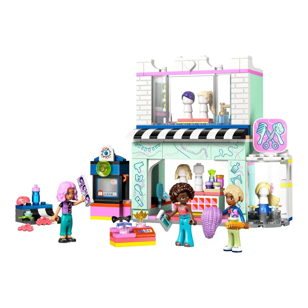 Lego Friends Hair Salon and Accessories Store Creative Pretend-Play Toy 42662 – Building Blocks Toy Set for Kids 7+ | Gift for Boys and Girls - Naivri