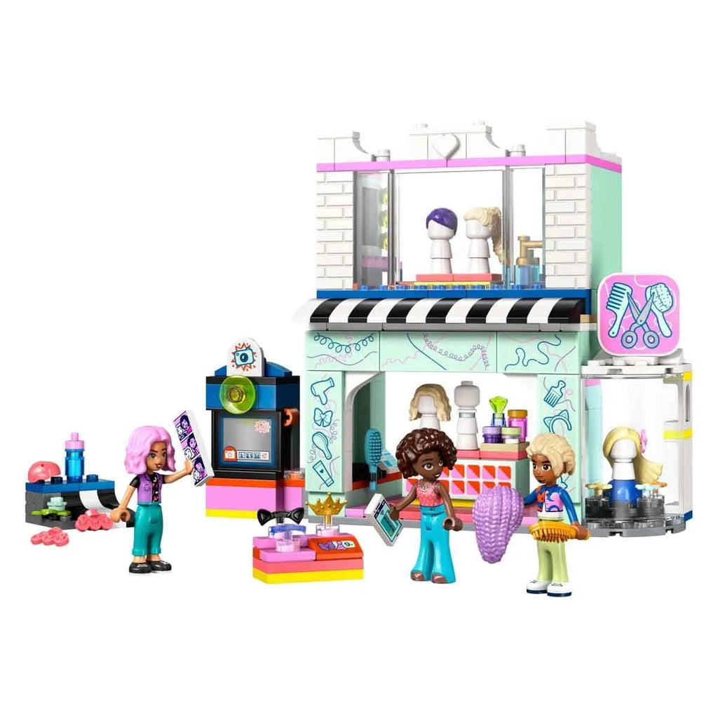 Lego Friends Hair Salon and Accessories Store Creative Pretend-Play Toy 42662 – Building Blocks Toy Set for Kids 7+ | Gift for Boys and Girls - Naivri