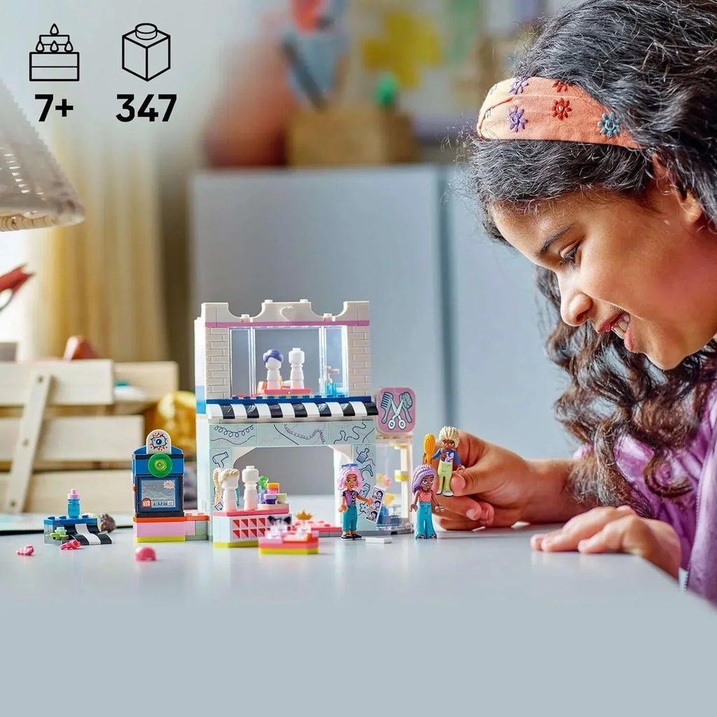 Lego Friends Hair Salon and Accessories Store Creative Pretend-Play Toy 42662 – Building Blocks Toy Set for Kids 7+ | Gift for Boys and Girls - Naivri