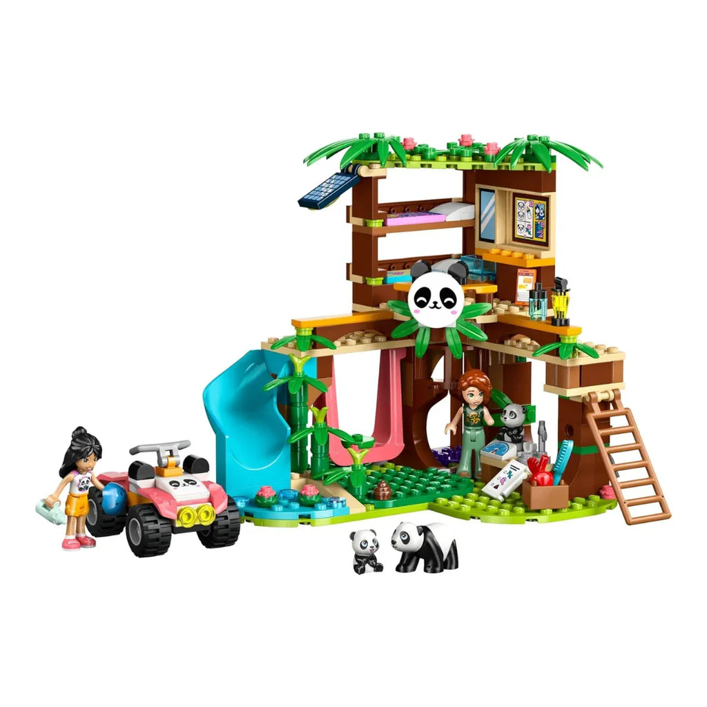 LEGO Friends Panda Sanctuary 42648 Wildlife Care Set – Nature Play & Animal Rescue for Ages 7+ - Naivri