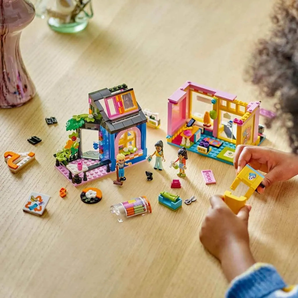 LEGO Friends Vintage Fashion Store – Social-Emotional Toy for Kids 6+ - Naivri