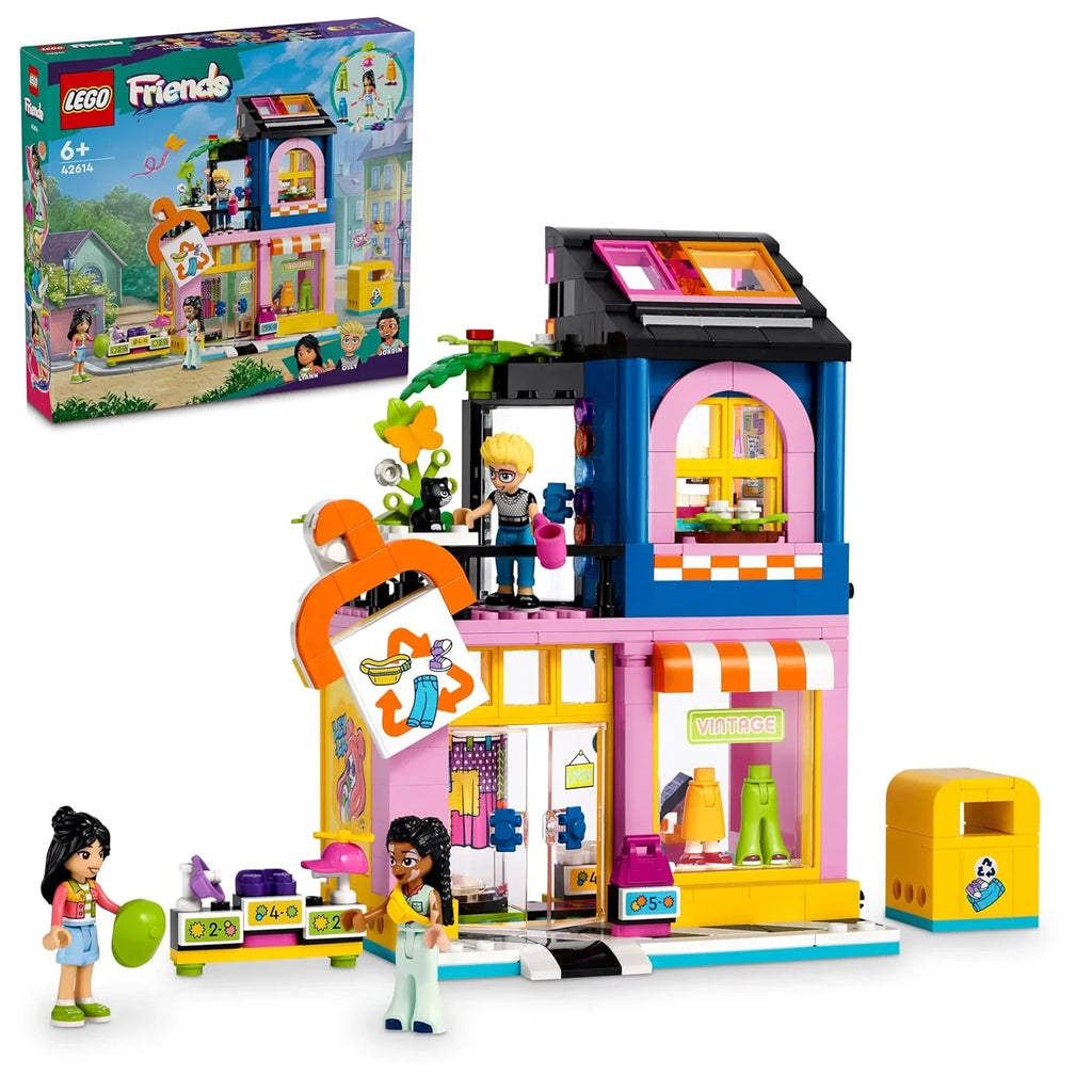 LEGO Friends Vintage Fashion Store – Social-Emotional Toy for Kids 6+ - Naivri