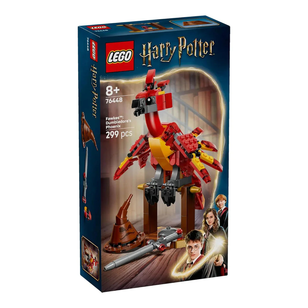 LEGO Harry Potter Fawkes Dumbledore’s Phoenix Toy 76448 Building Set for Kids 8+ - Naivri