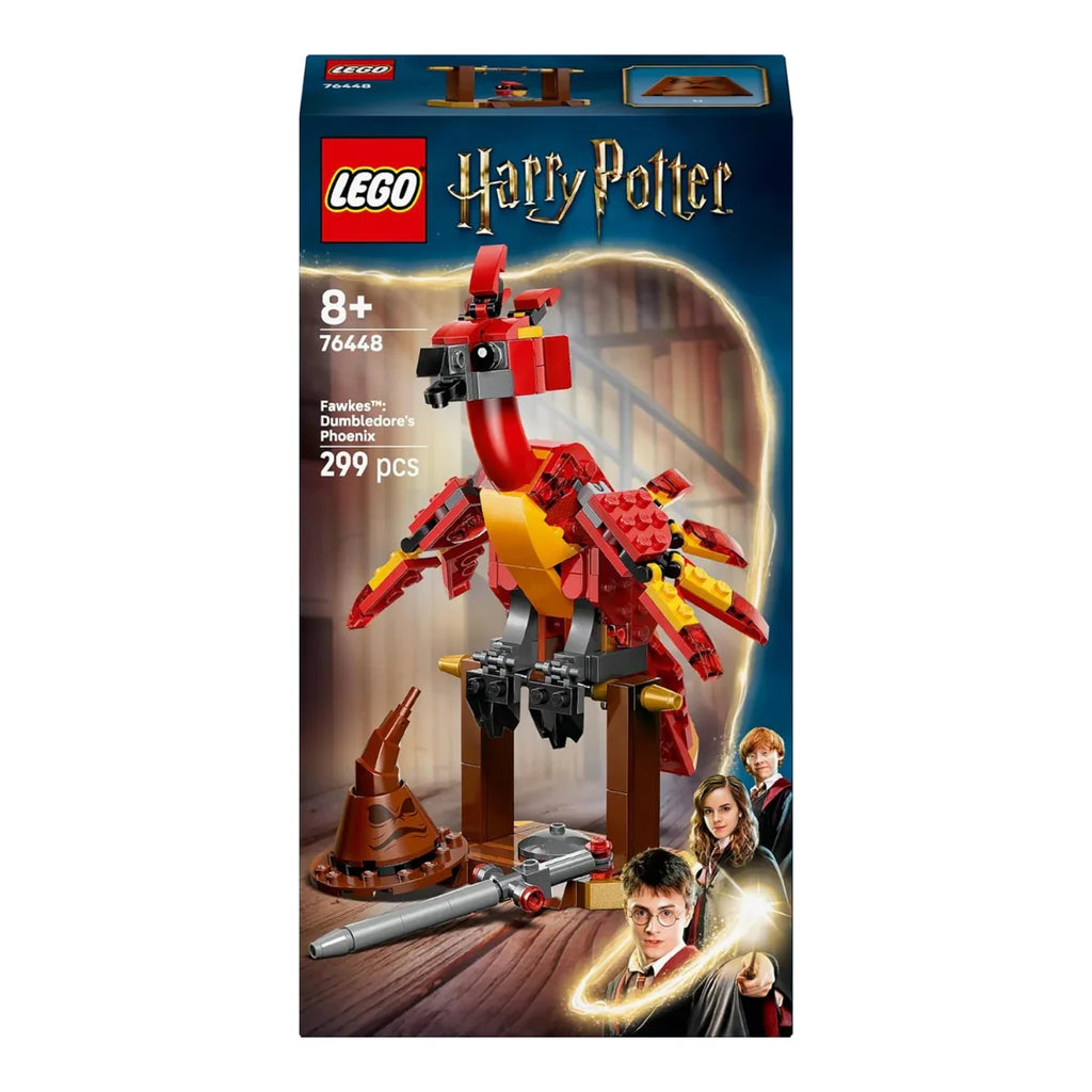 LEGO Harry Potter Fawkes Dumbledore’s Phoenix Toy 76448 Building Set for Kids 8+ - Naivri