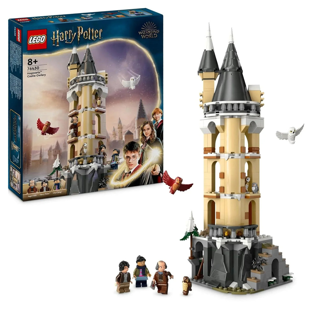 LEGO Harry Potter Hogwarts Castle Owlery 76430 – Fantasy Toy Playset for Kids 8+ - Naivri