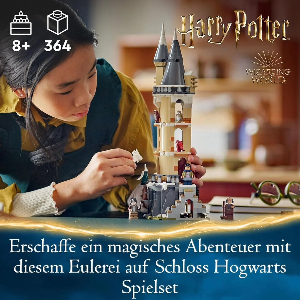 LEGO Harry Potter Hogwarts Castle Owlery 76430 – Fantasy Toy Playset for Kids 8+ - Naivri