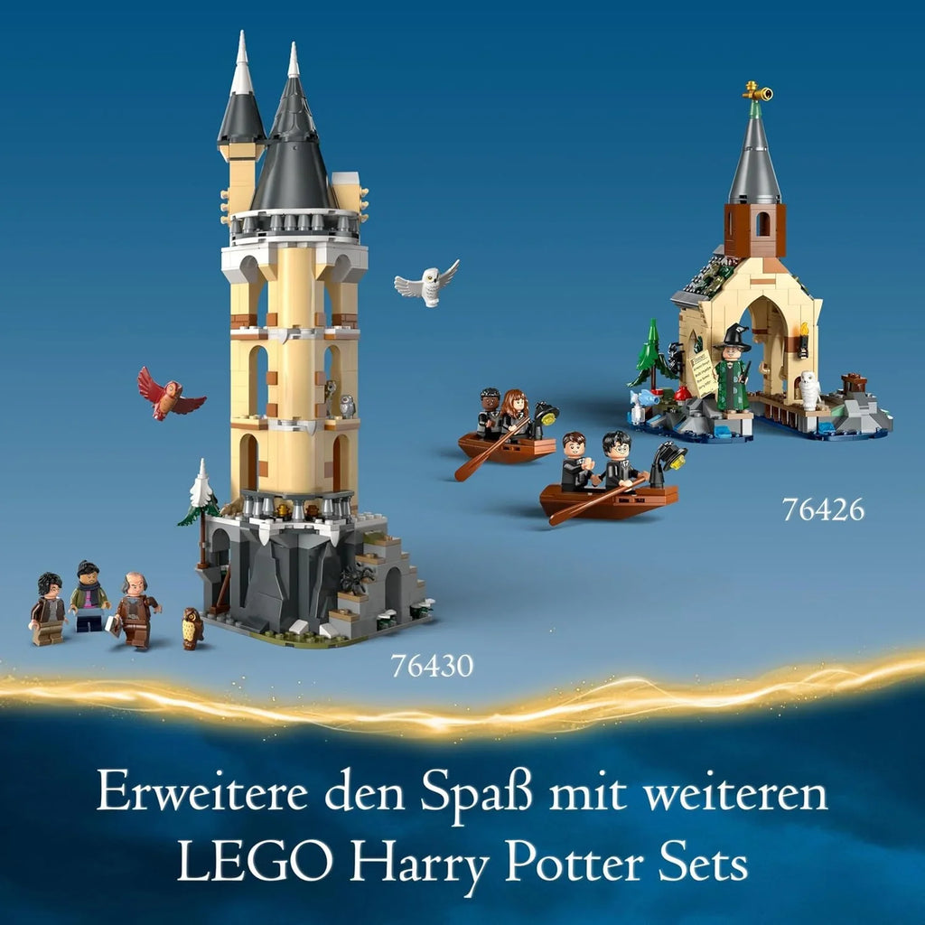 LEGO Harry Potter Hogwarts Castle Owlery 76430 – Fantasy Toy Playset for Kids 8+ - Naivri
