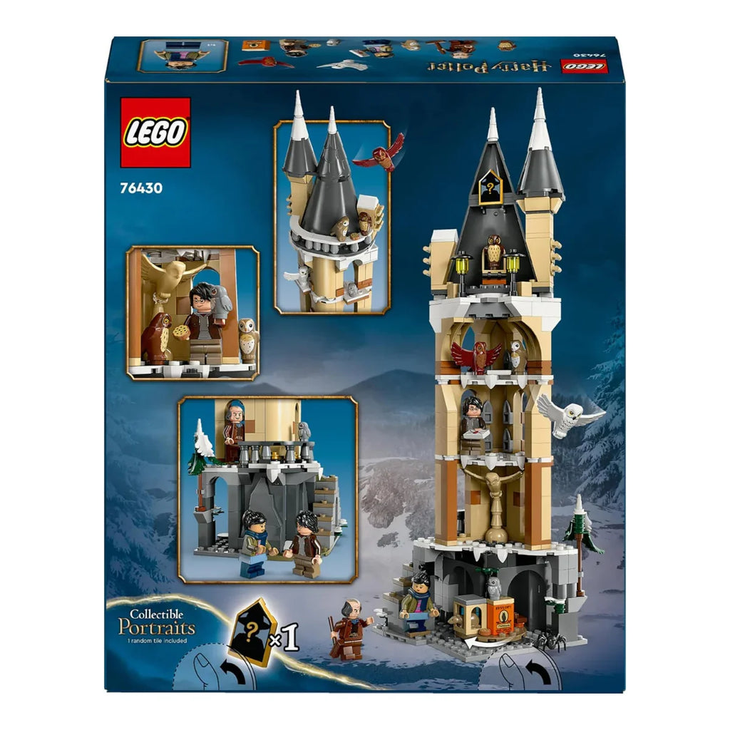LEGO Harry Potter Hogwarts Castle Owlery 76430 – Fantasy Toy Playset for Kids 8+ - Naivri