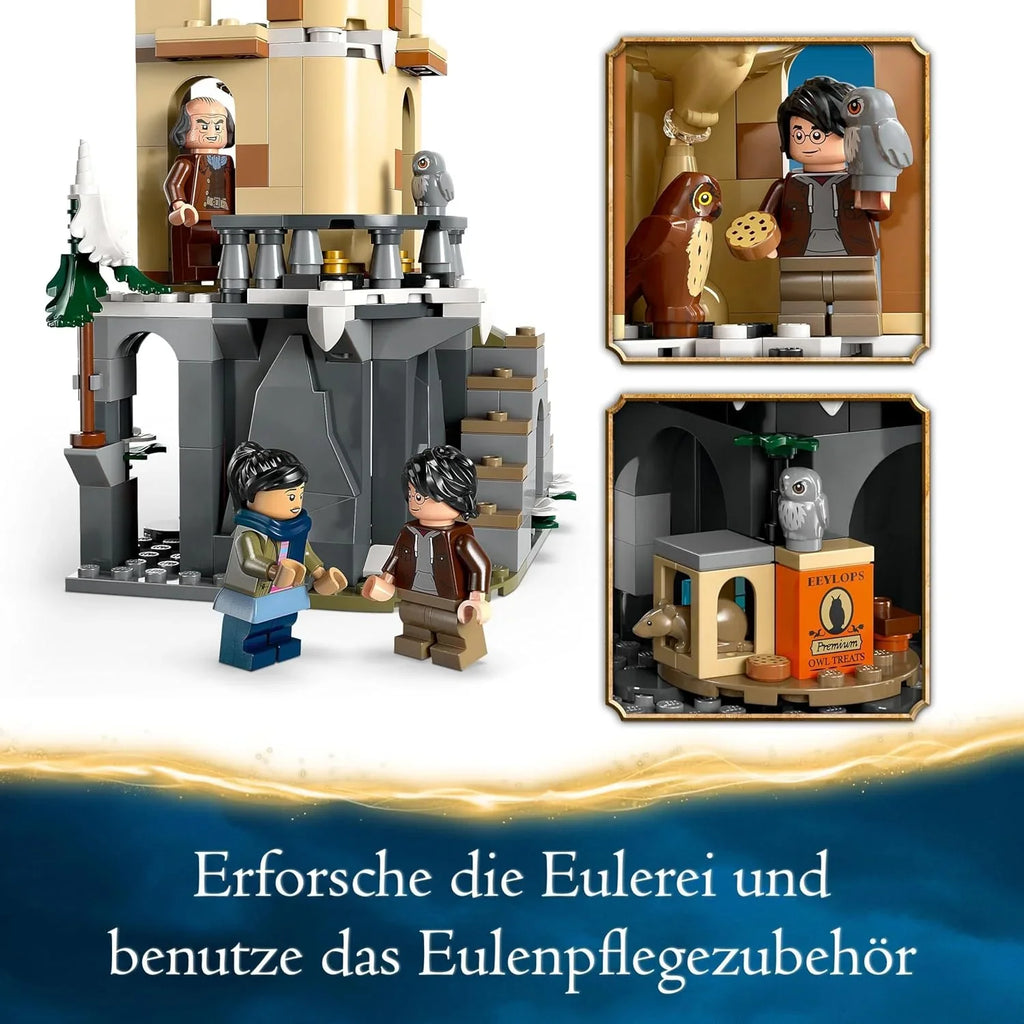 LEGO Harry Potter Hogwarts Castle Owlery 76430 – Fantasy Toy Playset for Kids 8+ - Naivri