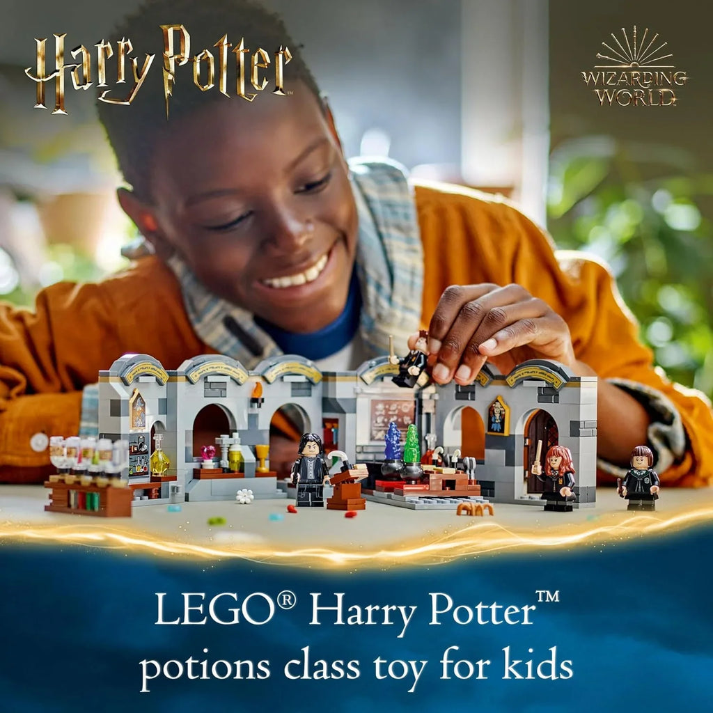 LEGO Hogwarts Castle Potions Classroom 76431 – Harry Potter Building Set for Kids - Naivri