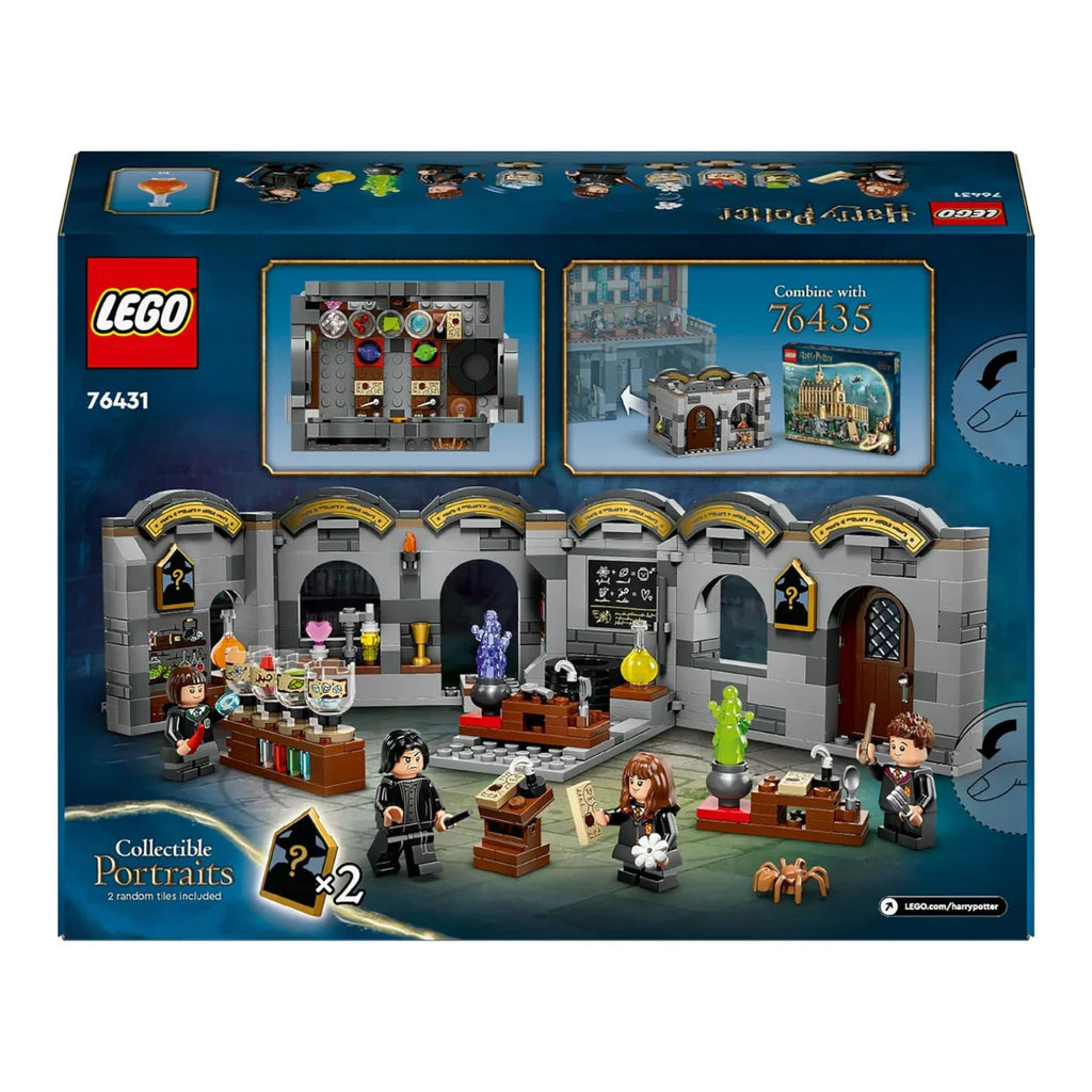 LEGO Hogwarts Castle Potions Classroom 76431 – Harry Potter Building Set for Kids - Naivri