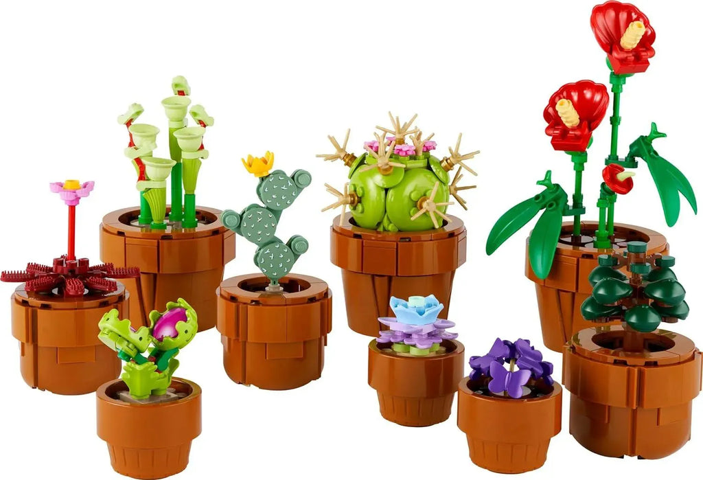 LEGO Icons 10329 Tiny Plants – The Botanical Collection | 758 Pieces | Ideal for Adults - Naivri