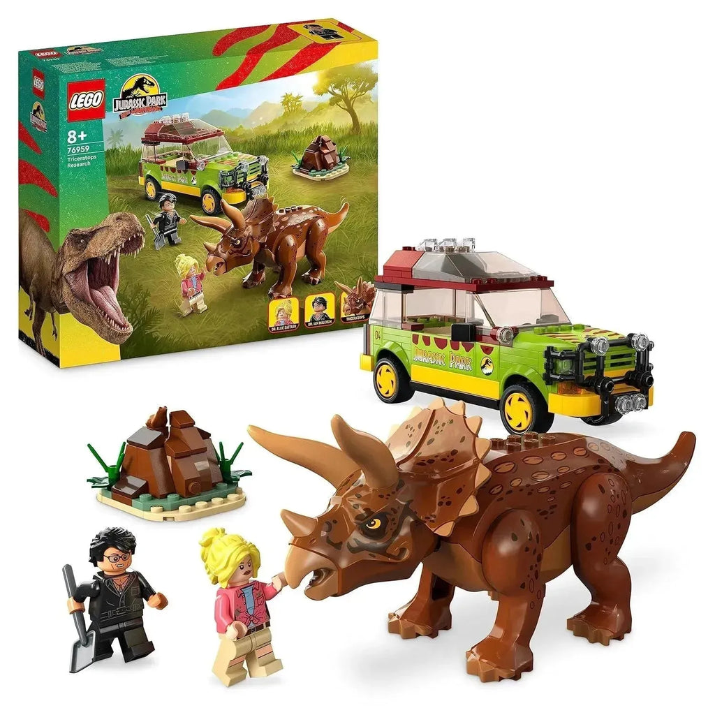 Lego Jurassic Park 76959 Triceratops Research - Naivri