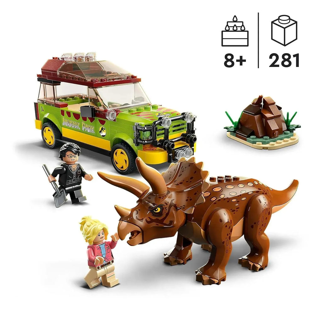 Lego Jurassic Park 76959 Triceratops Research - Naivri