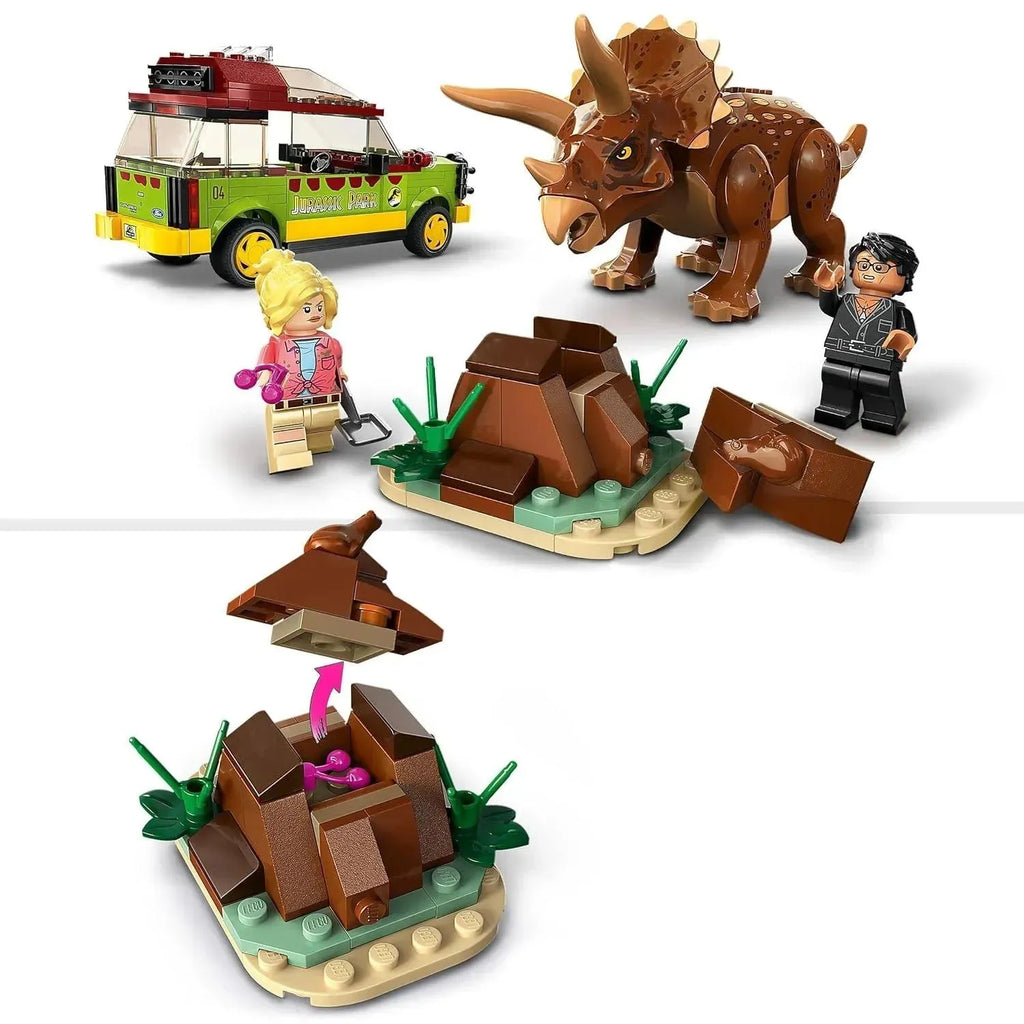 Lego Jurassic Park 76959 Triceratops Research - Naivri