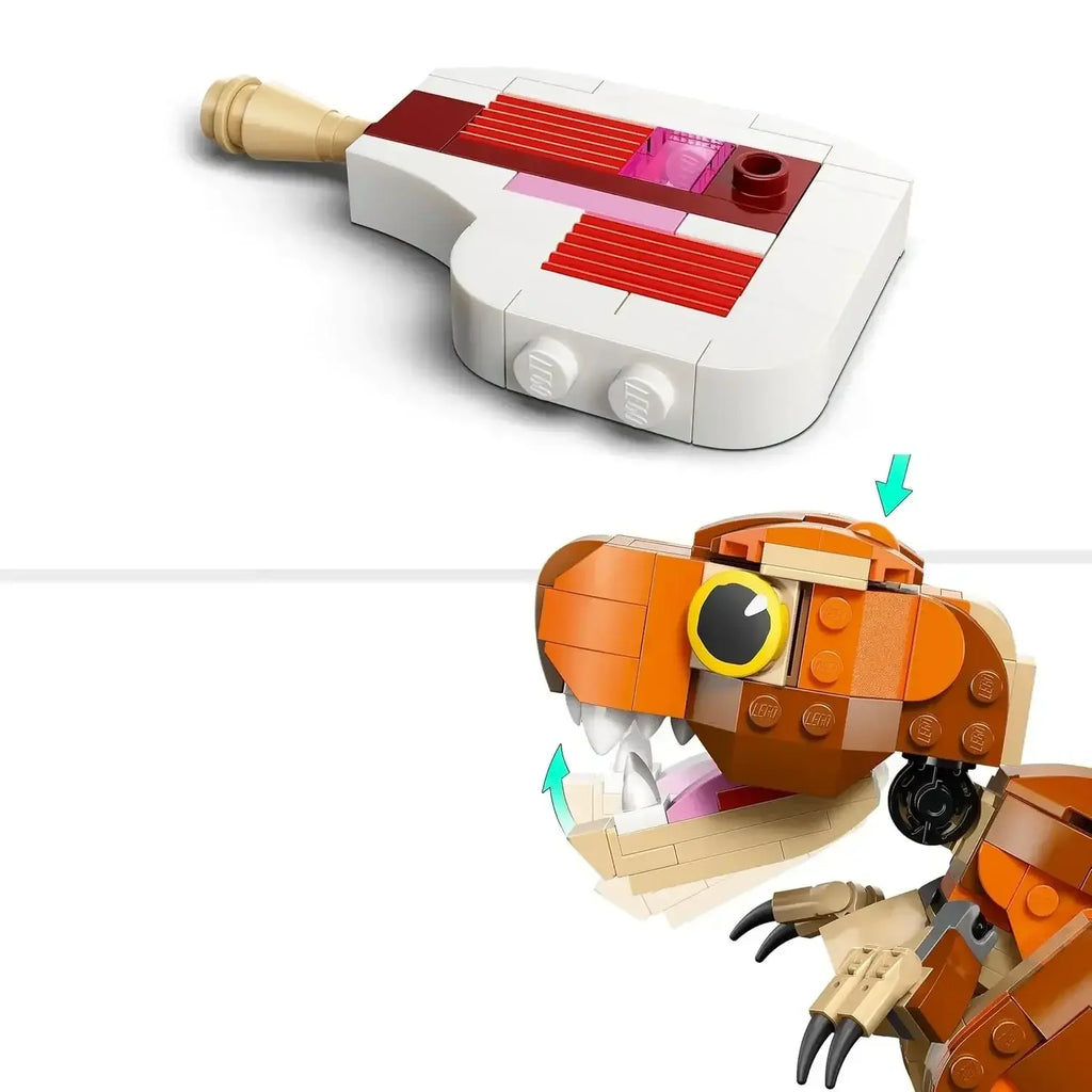 LEGO Jurassic World 76967 Little Eatie: T. rex Dinosaur Model Building Kit for Kids (Ages 7+) - Naivri