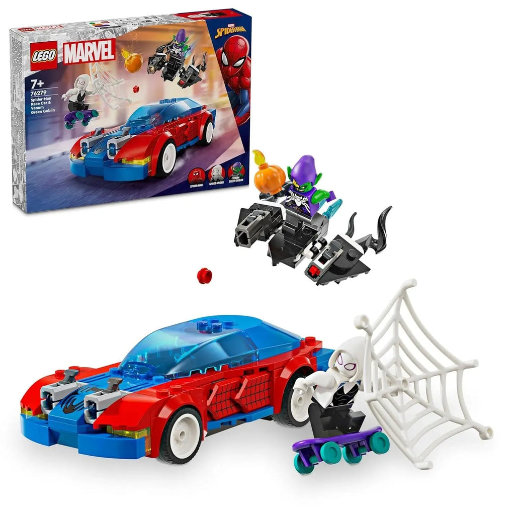 Lego Marvel 76279 Spider-Man Race Car & Venom Green Goblin - Naivri