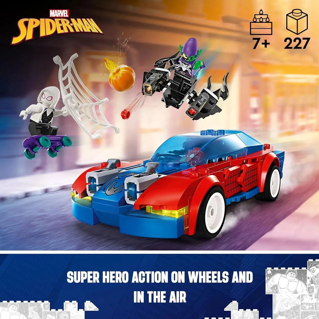 Lego Marvel 76279 Spider-Man Race Car & Venom Green Goblin - Naivri
