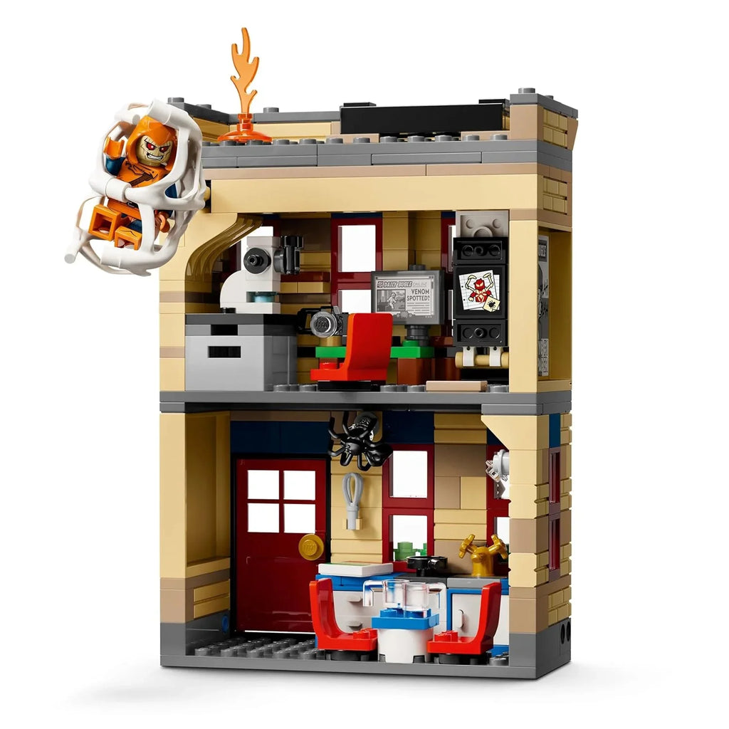 LEGO Marvel 76317 Spider-Man Apartment Showdown – Explosive Super Hero Battle Set for Ages 8+ - Naivri